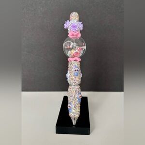 Custom Beaded Multicolor Pen